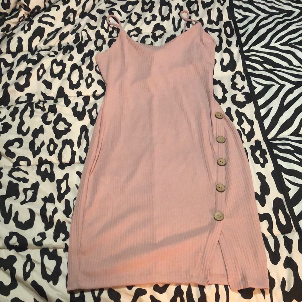 Summer dress light pink